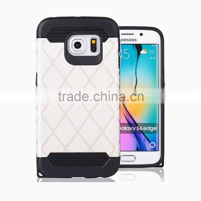 Factroy price tpu+pc back cover case for samsung s6/s6 edge from Guangzhou manufacture