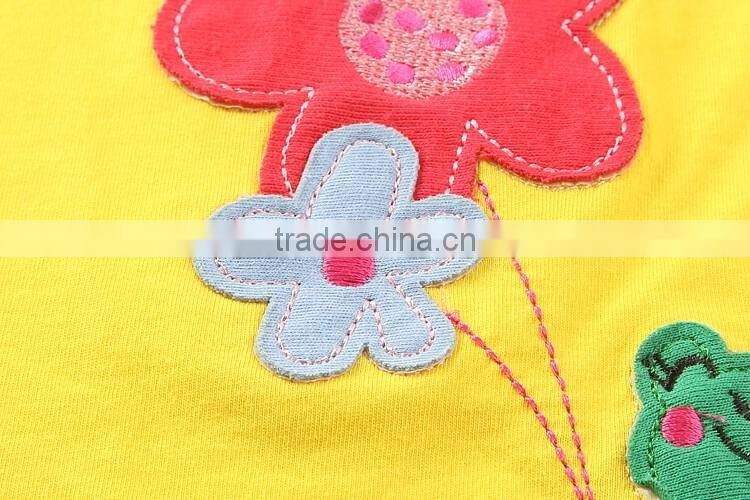 fashion style oem 2pcs european summer girl clothing set