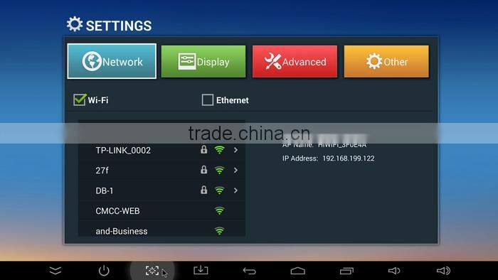 Customized Quad Core 4K Amlogic S805 MX8 XBMC Android TV Box MX8 TV Box 1GB/8GB WIFI