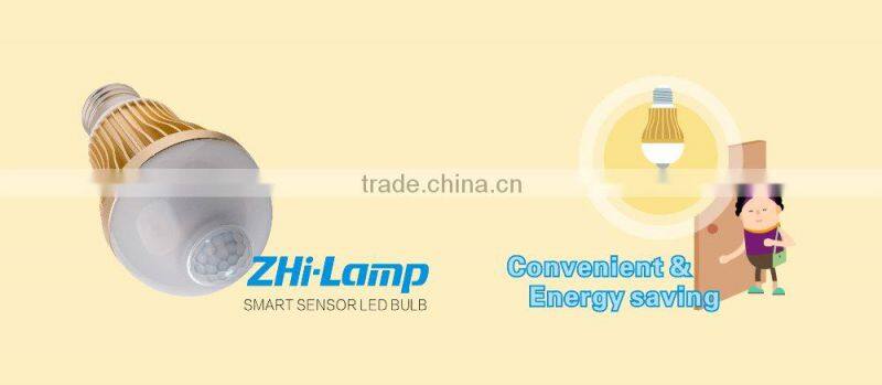 LED motion sensor bulb with Light-off notification & Manual override (Model:L1 )