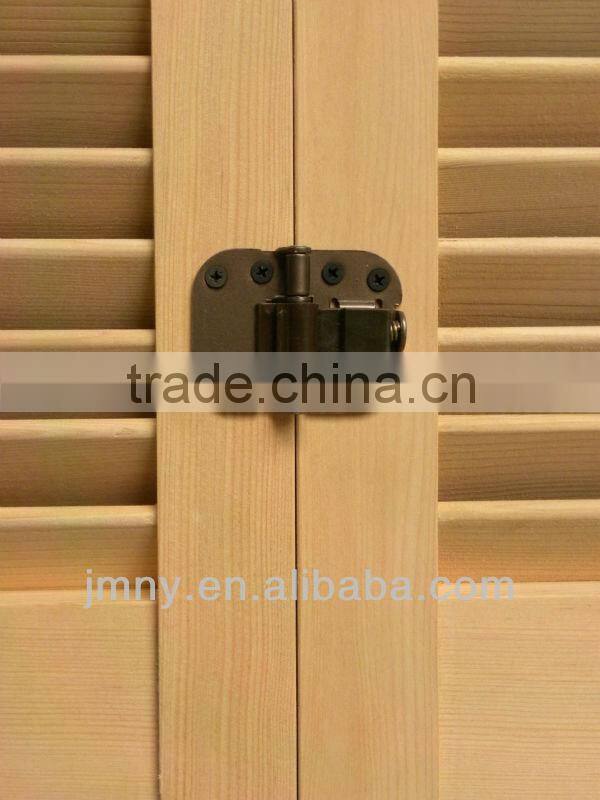 wooden bifold louver door