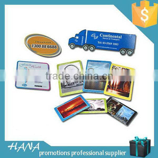 Contemporary professional quick pizza pvc fridge magnet