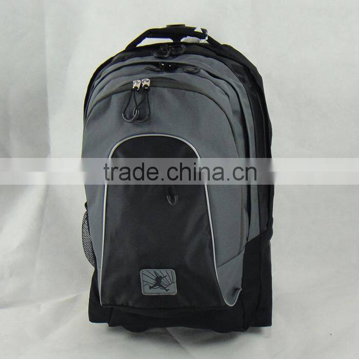 Durable Wheeled Backpack Travel Rolling Backpack