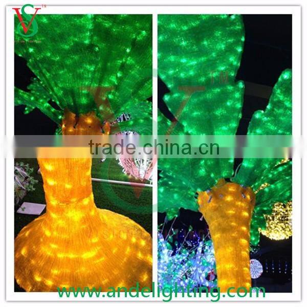 LED palm tree light, LED coconut tree light, holiday tree light