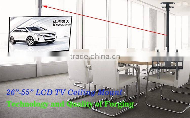 Manufacturers hot wholesale universal swivel filp up and down lcd led celing tv mount for 26" - 55" flat screen