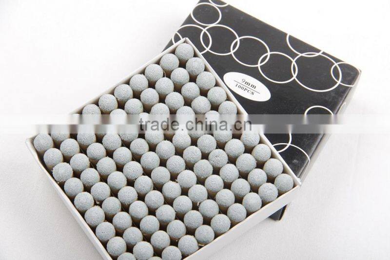 Wholesale cheap price 100 pcs push on billiard pool snooker cue tips 10mm 11mm 13mm