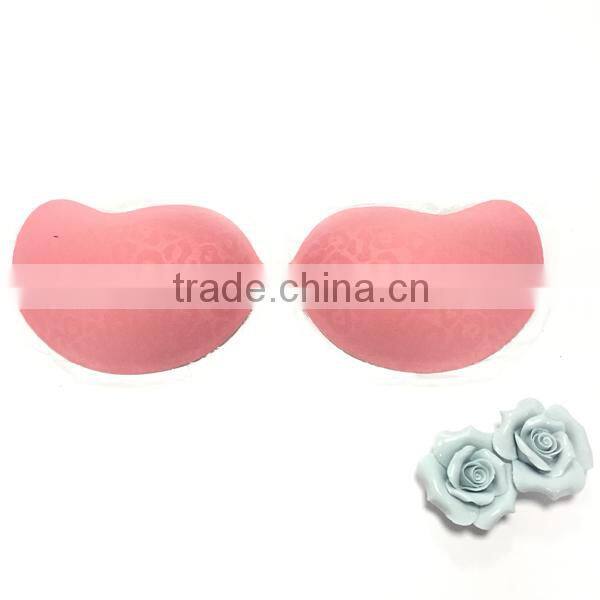 Hot sell High quality China lingerie manufacturers Sexy Invisible breathable Strapless Self adhesive Silicon Bras
