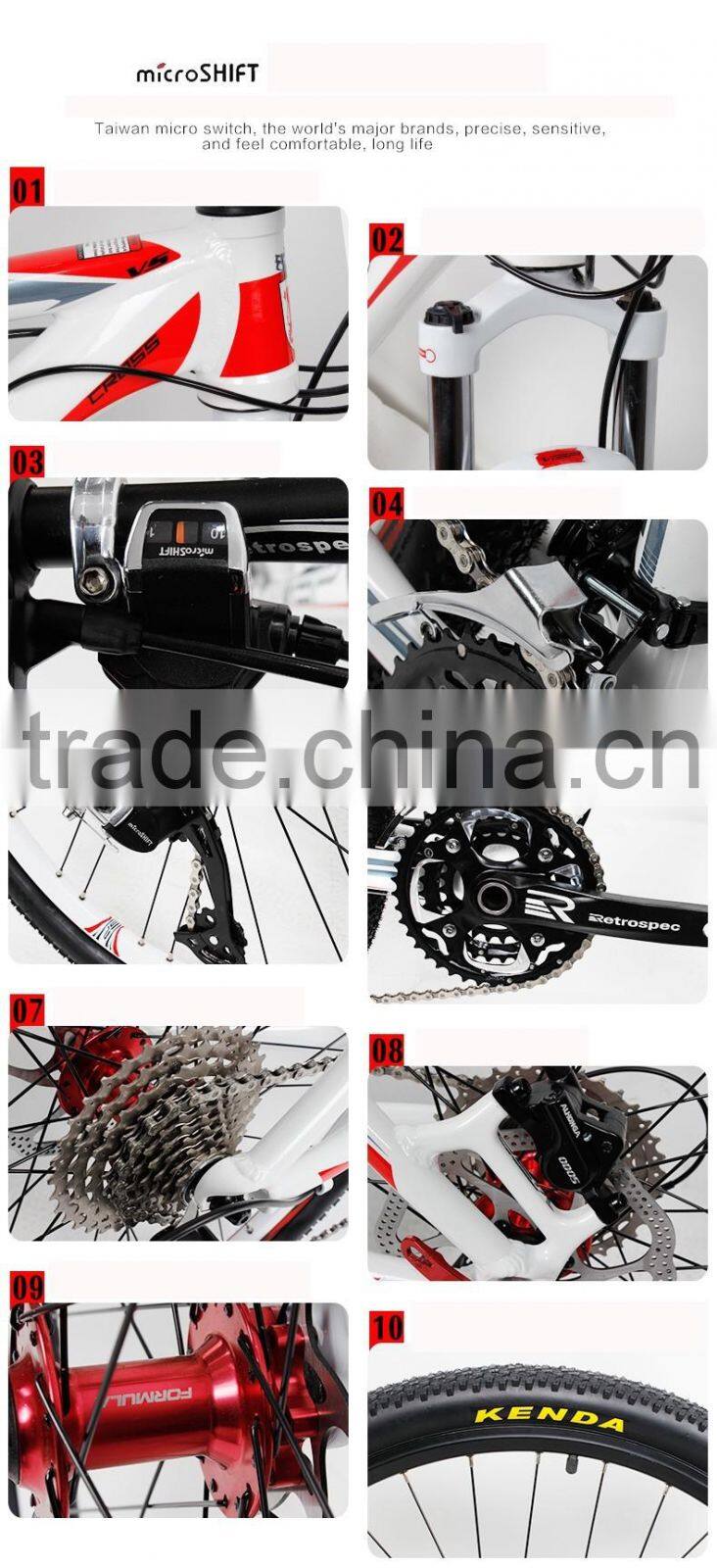 2016 new technology bicycle frame aluminum 27.5full suspension mountain bike bicicletas