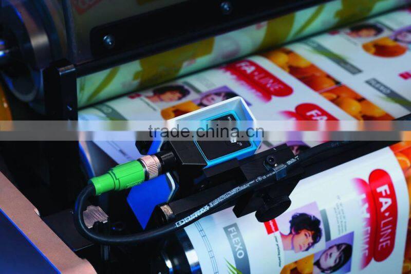 Automatic 6 color flexo label printing machine with UV dryer
