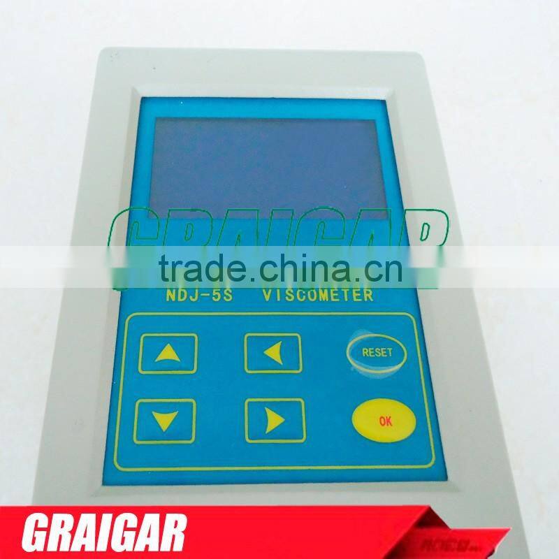 Rotary Digital Viscometer Viscosity Tester NDJ-5S 1~100000 mPa.s