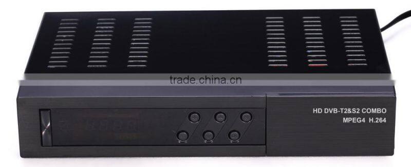factory direct price hd 1080p dvb t2 s2 digital combo decoder auto roll powervu