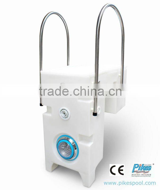 Factory supply swimming pool water circulation system plastic swimming pools filter