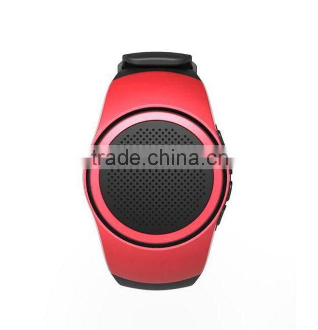 B20 Bluetooth Speaker movement Music watch Portable Mini Watch Bluetooth 2.1+EDR Sport Speaker TF Card FM Audio Radio Speakers