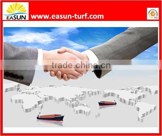 Eco-friendly Interlocking Synthetic Grass Tile for garden