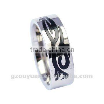 fashionable titanium ring for new popular fashion jewelry