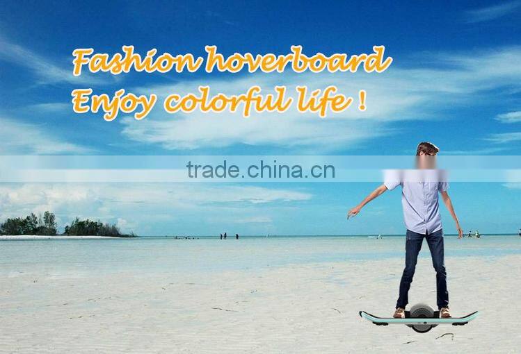 New fashion wheels Bluetooth and flashing light one wheel electric scooter