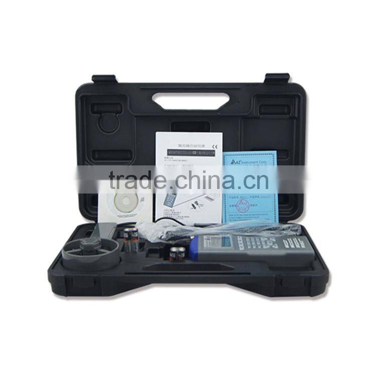 RS232 Software Wind Speed Data Logger 0.6~32M/S Digital Anemometer Data Logger AZ9671