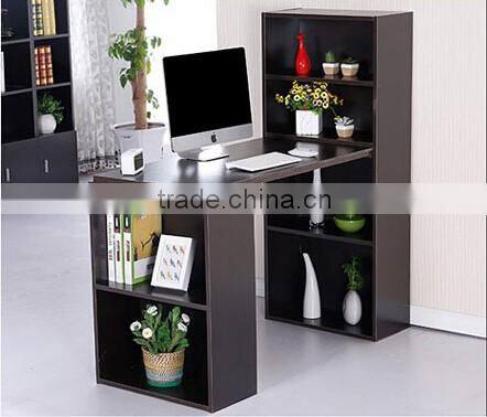 NOAHSION E1 Grade Modern Style Computer Table With Bookcase