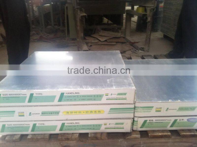 pvc gypsum ceiling tiles / pvc gypsum ceiling / pvc gypsum tile