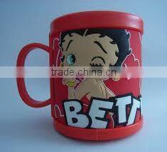 Custom Souvenir Soft Pvc Mug Cup