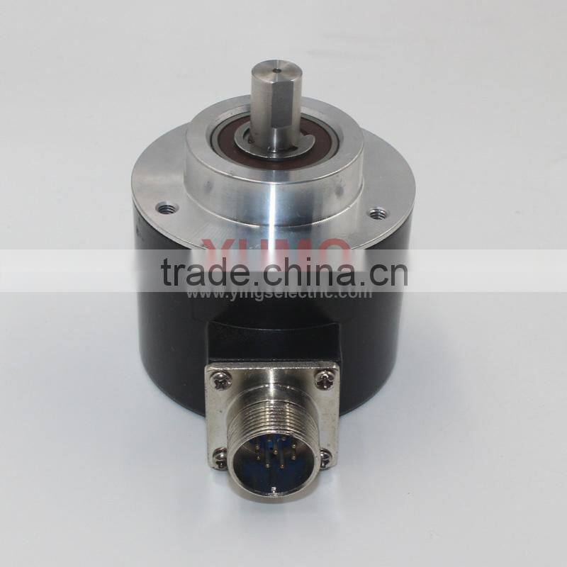 ISC5810 5 24VDC 500ppr A B Z phase mini rotary encoder price incremental pulse rotary encoder