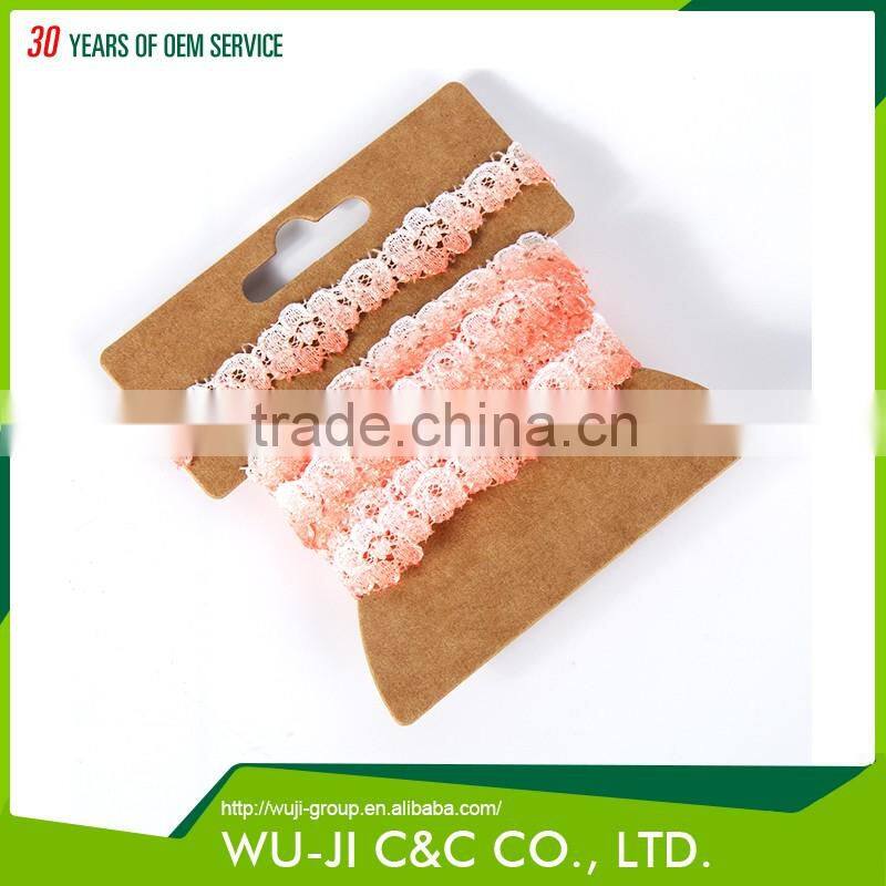 High quality cheap custom nylon bridal lace trim suppliers for garment