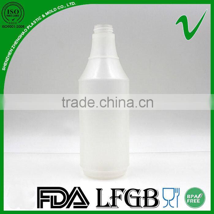 HDPE high quality refillable plastic spray bottle with different capacity
