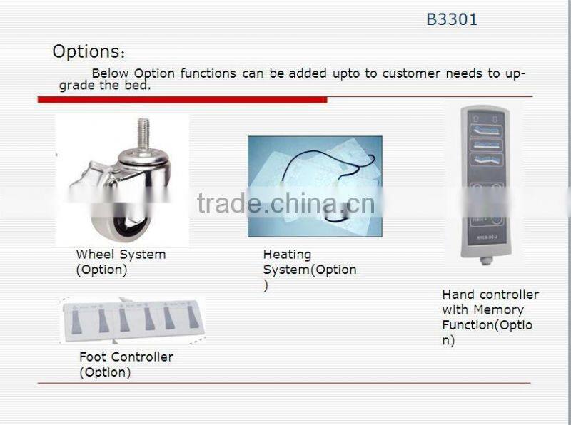 AYJ-B3301 cosmetic electric beauty bed /beauty salon facial bed