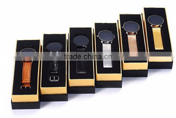 Luxurious watch 1.22" IPS Round Screen MTK2502 Heart Rate Monitor Waterproof Smart Watch K88H For Android and IOS