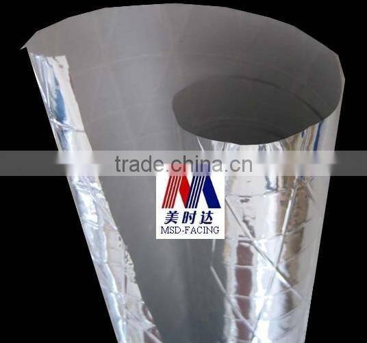Metallized PET FILM LAMINATED WITH SCRIM POLYPROPYLENE BUILDING MATERIALS