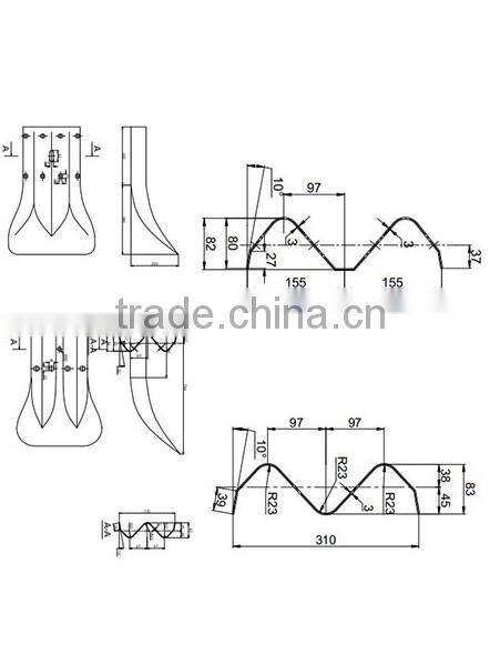 Easy-Operated Metal Hot selling Highway Guardrail two or three waves Roll Forming Machine