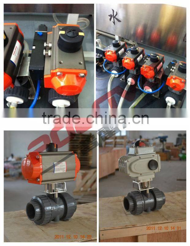 Plastic ball valve agricultural irrigation valve