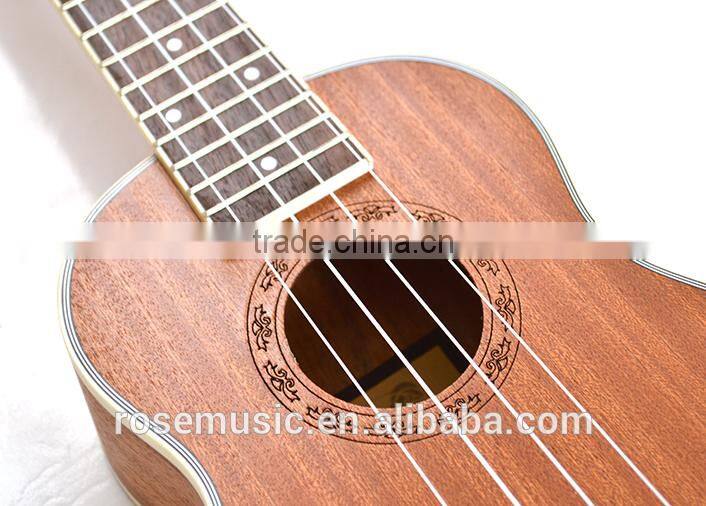 Concert all sapele mahogany neck fingerboard rosewood nylon strings ukulele