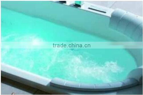 Easy clean modern simple style acrylic solid whirlpool Bathtub