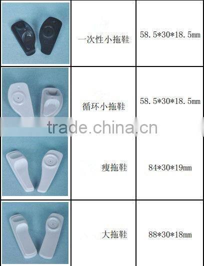 Excellent Detection Round EAS Hang Tags For Clothing 8.2 MHz RF hard tag