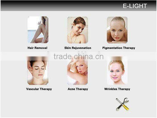 (New Price) E light hair reducing and skin care beauty equipment