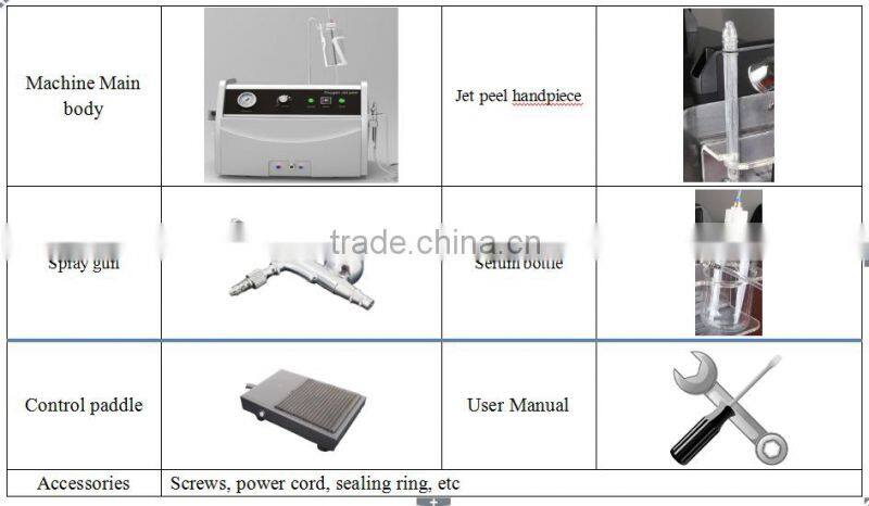 Water Oxygen Jet Peel spa system machine oxygen for aesthetic/oxygen jet facial machines/oxygen machines for sale