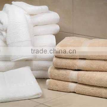 5 star hotel 100% cotton bath towel solid color