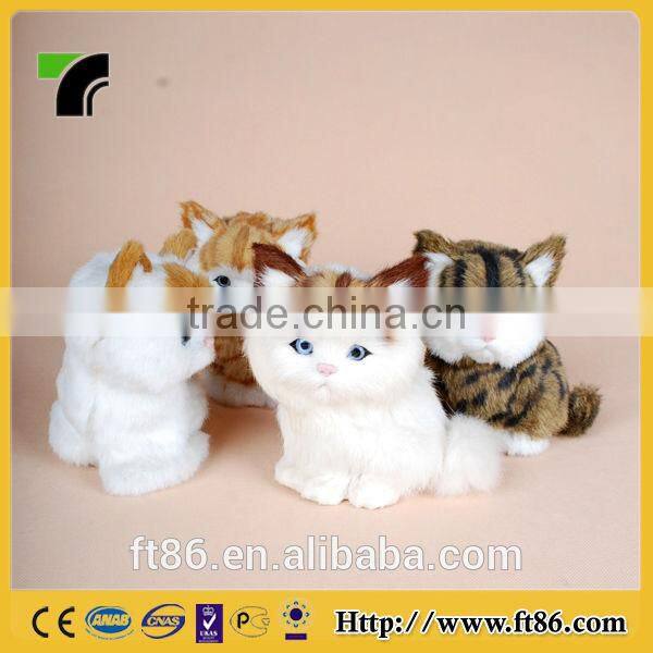 2014 new popular Christmas decoration animal model Animal gifts cat