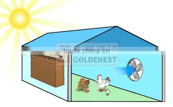 kraft paper evaporative cooling pad for chicken farm