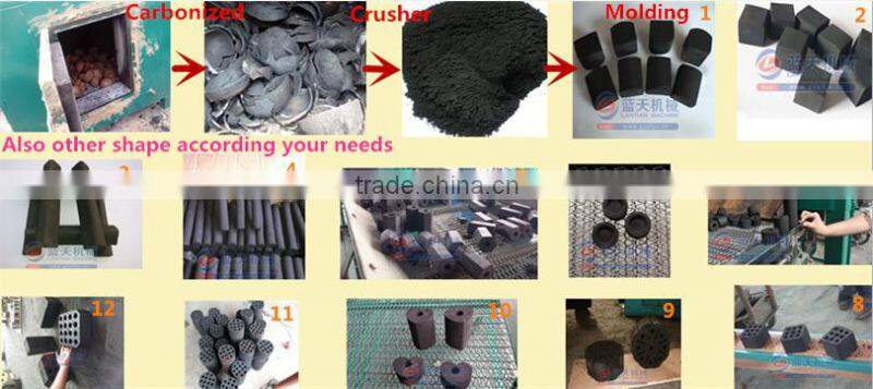 China Supply Coconut Shell Charcoal Extruder Machine Screw Press Machine
