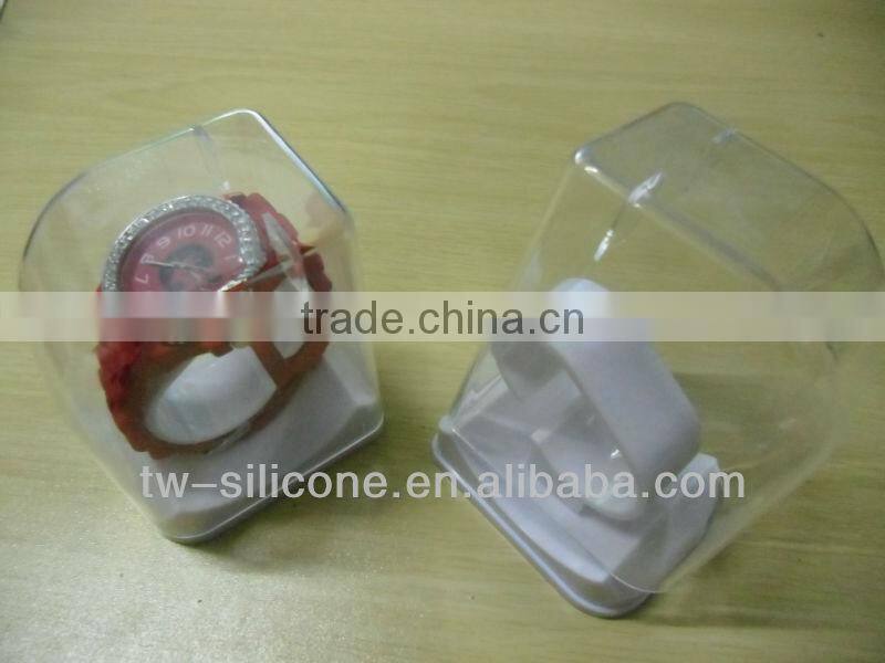 plastic watch display box cheap clear plastic watch box