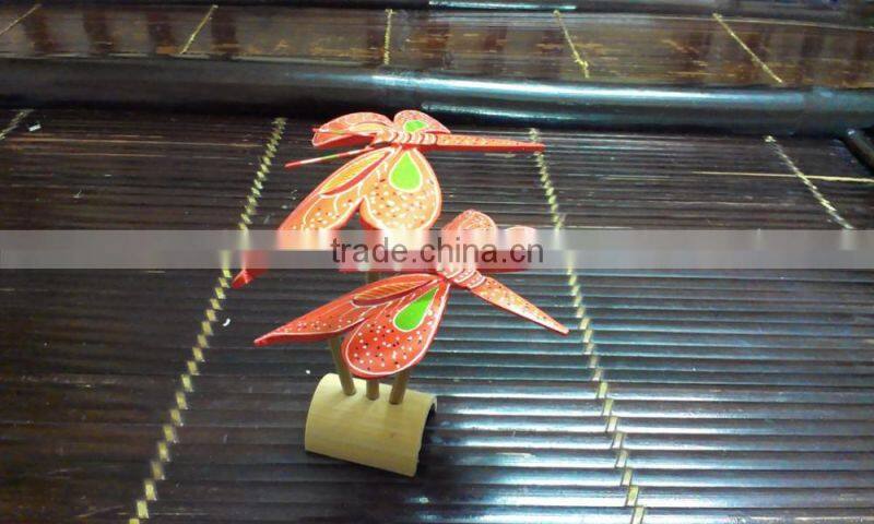 Beautiful cheapest price bamboo finger balancing dragonfly made in Vietnam