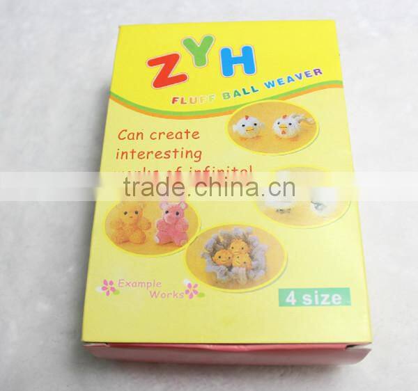 2015 Hot Selling DIY Fluff Ball Weaver Pom Pom Maker