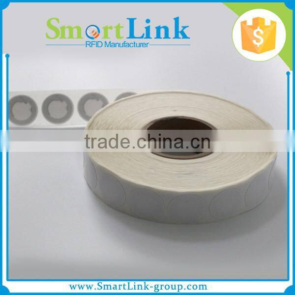 low price ISO15693 Customized RFID CD/DVD Adhesive Label for library,rfid nfc disc paper label sticker