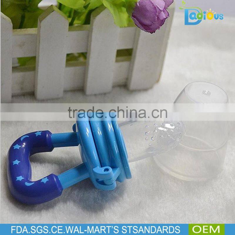 Wholesale 2016 Hot Sale Baby Products Silicone Baby Feeder Pacifier For Fruit Fresh Food Feeder