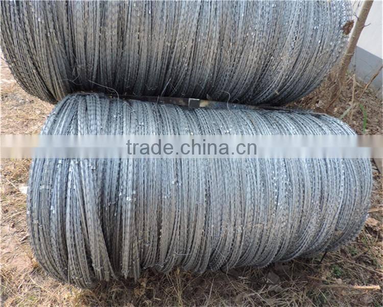 316 304 Factory Concertina High Quality Stainless Steel Razor Barbed Wire
