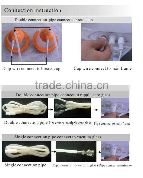 Portable super electric vacuum breast enlargement breast enhancer machine