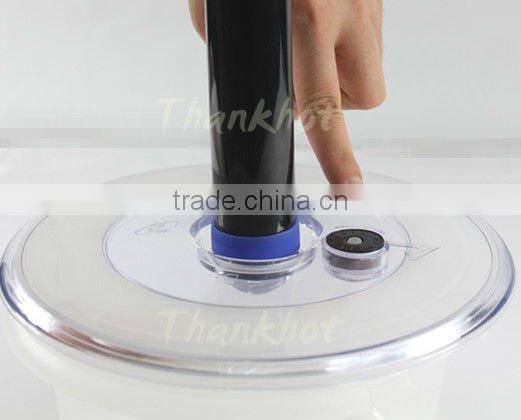Big plastic storage container-Vacuum lid