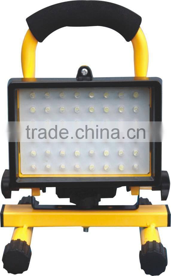 DC 12V 48pcs led flood light rechargeable